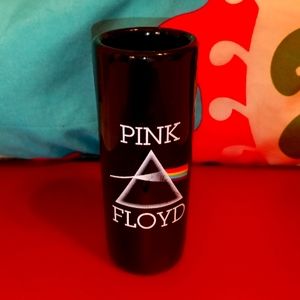 Tall Vintage Black Pink Floyd Shot Glass